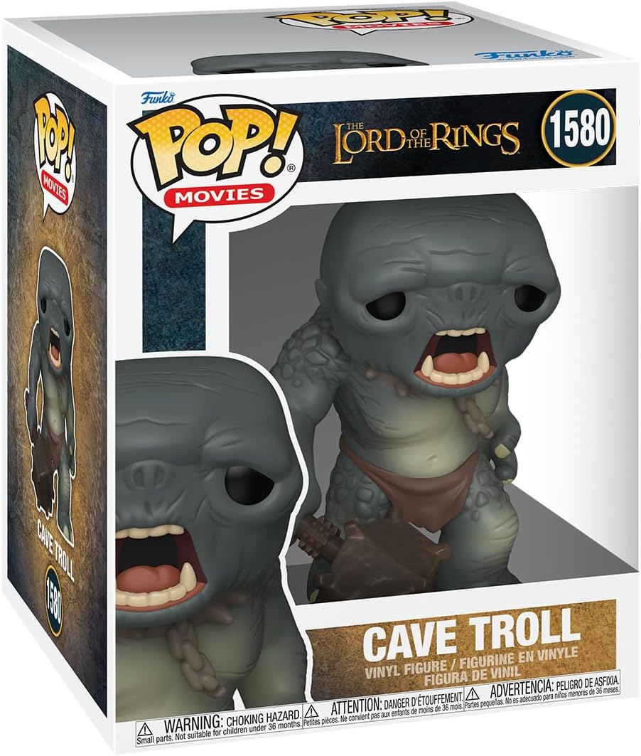 Funko Pop !- Lord Of The Rings Cave Troll #1580