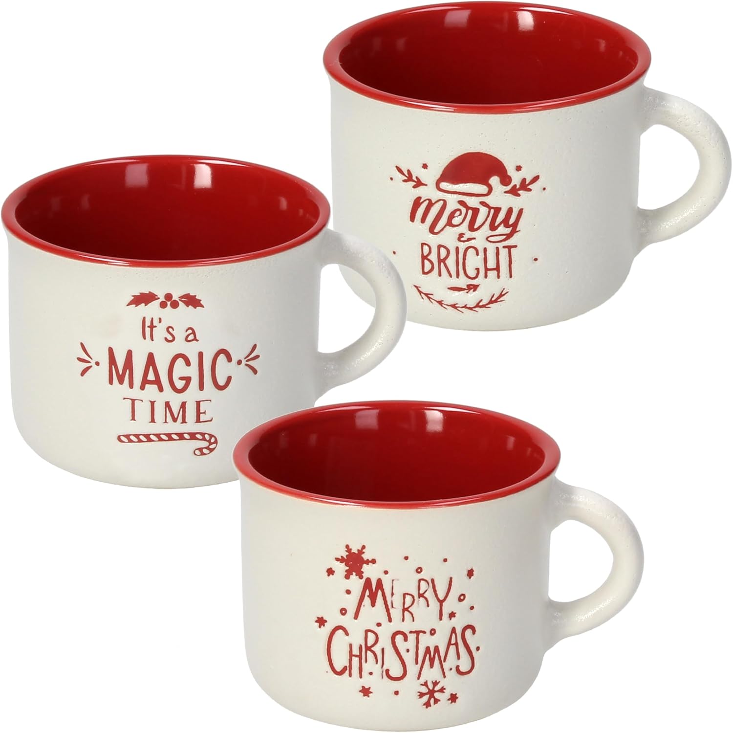 Tognana - Set 3 Tazzine Caffè senza Piattino