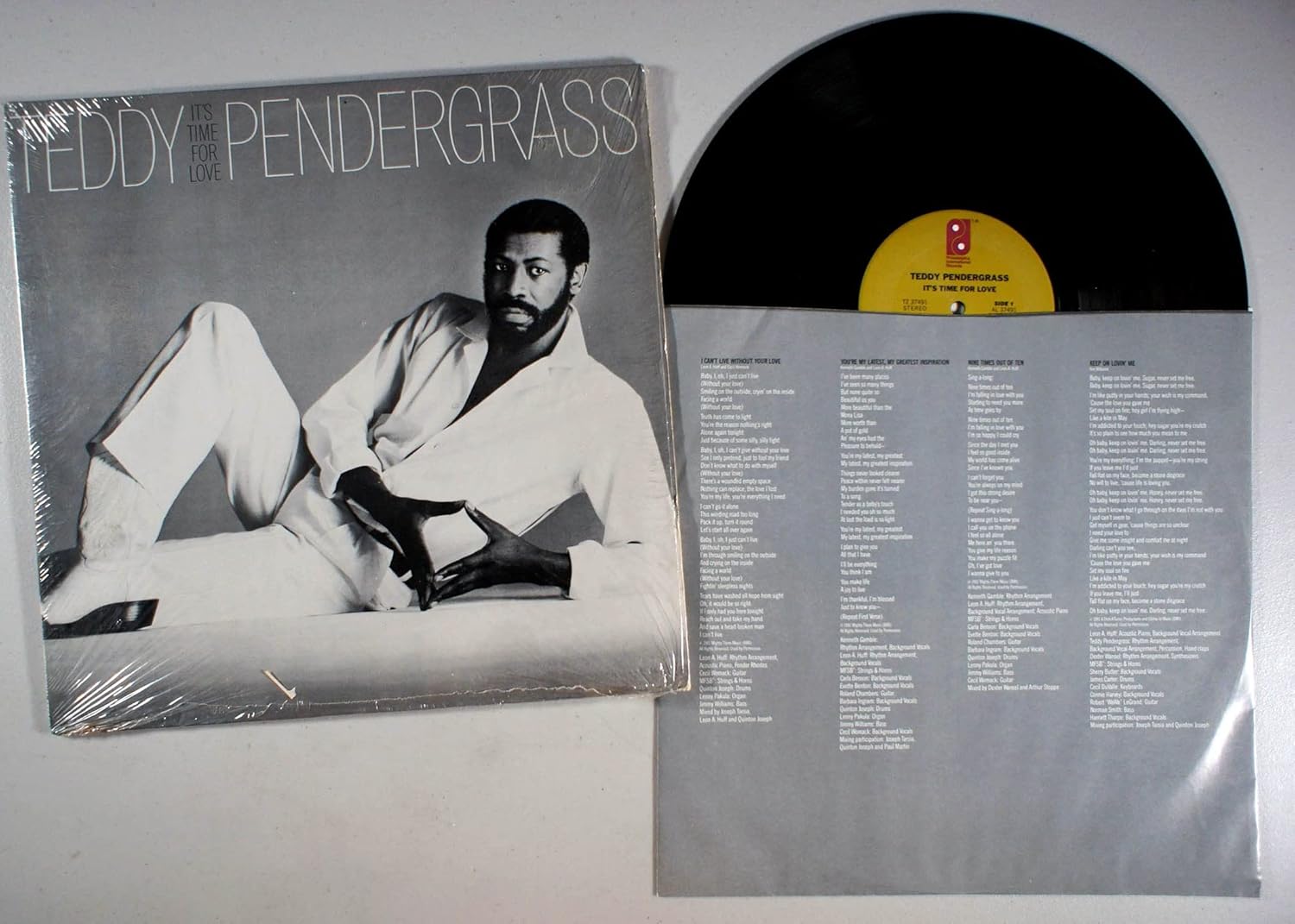 LP It'S Time For Love VINYL [Vinile] Teddy Pendergrass