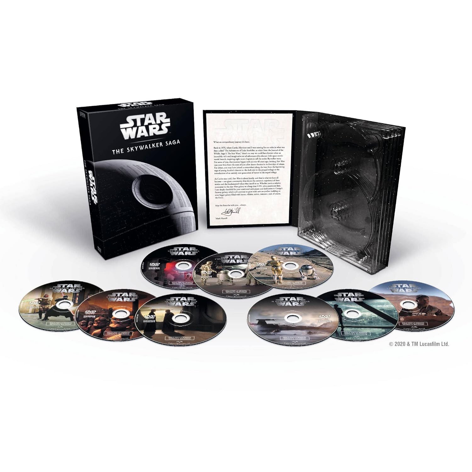 Cofanetto Star Wars - 9 Film Collection Digipack - Dvd ( 9 Dvd) [DVD]