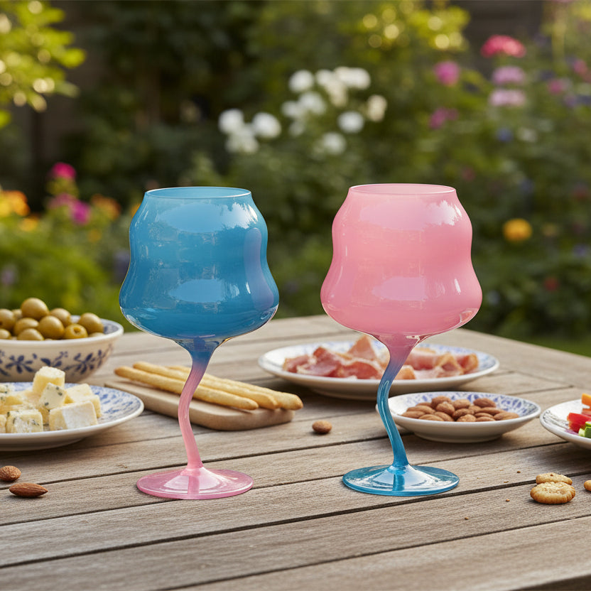 WD Lifestyle - Set 2 Calici Cocktail in Vetro  D722D