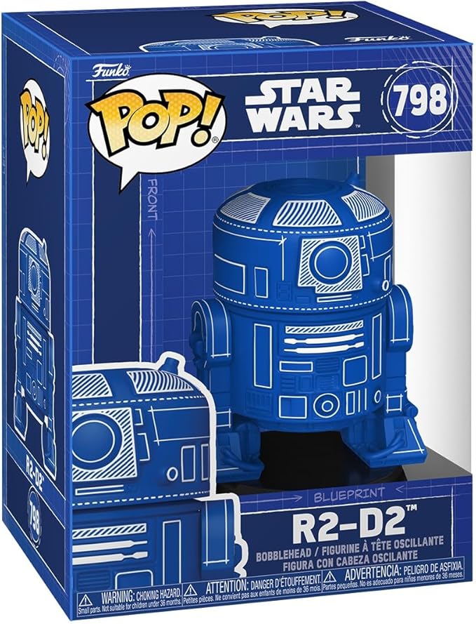Funko Pop! - Star Wars R2-D2 BluePrint #798