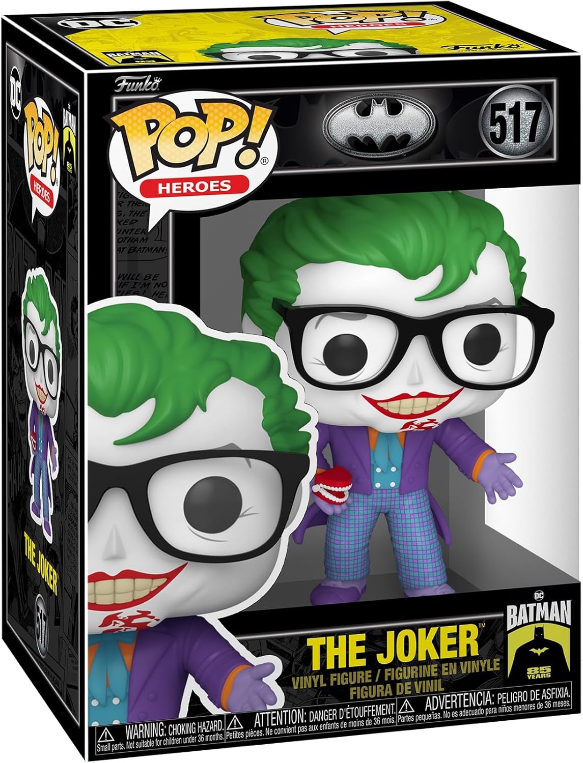 Funko Pop! - Batman 1989 The Joker With Teeth  #517