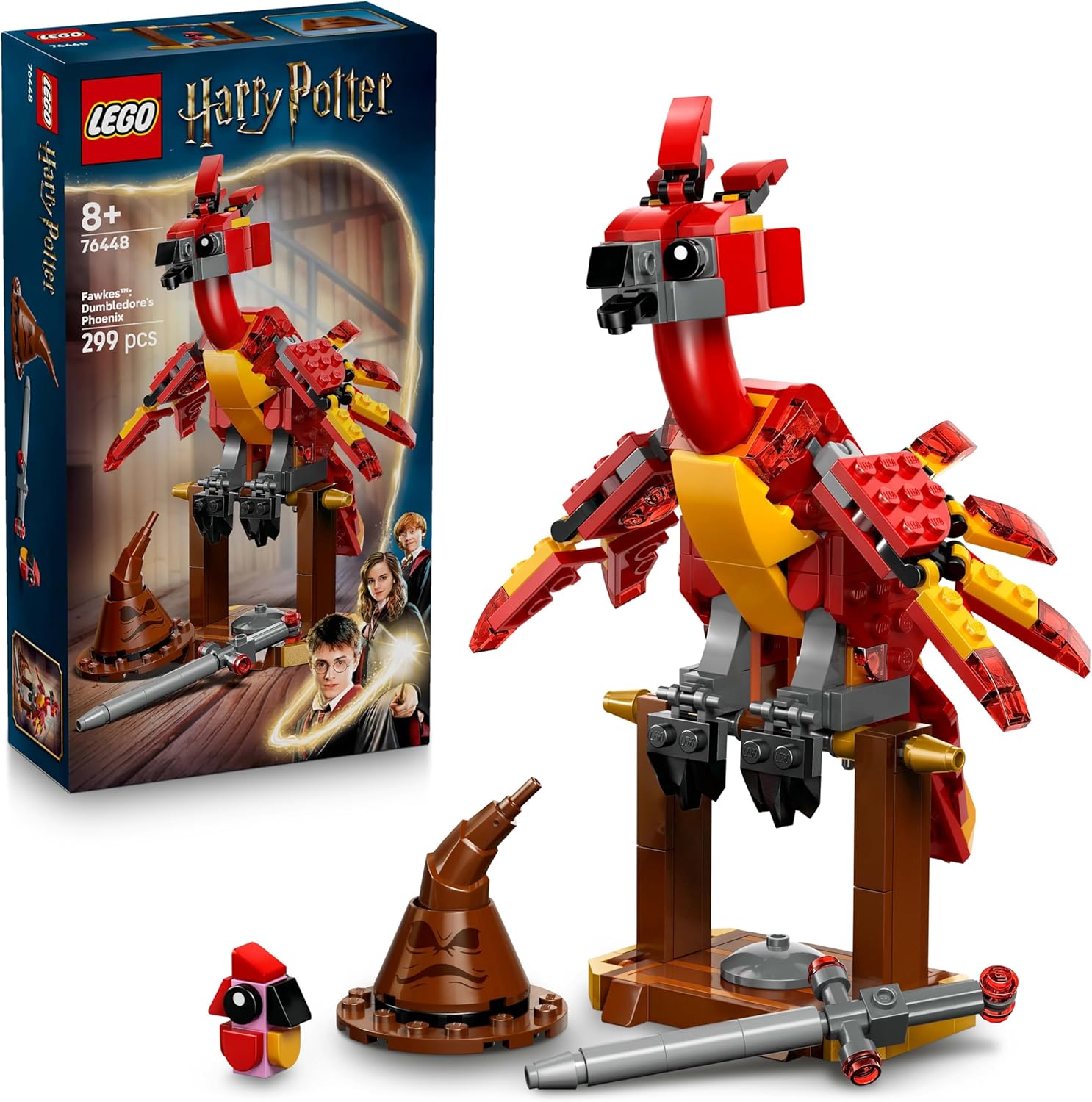 Lego -  Harry Potter Fanny la Fenice di Albus Silente 76448
