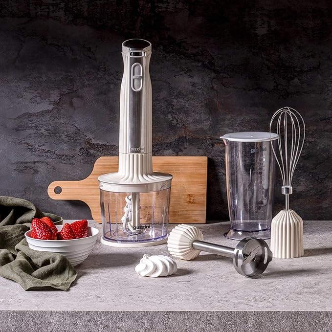 Guzzini - Sous Chef Frullatore Immersione C/Accessori Crema
