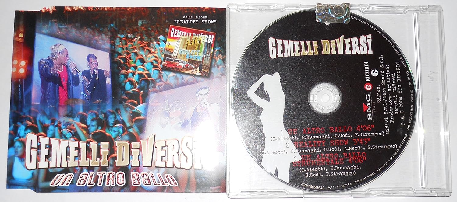 Un Altro Ballo [Audio CD] Gemelli Diversi