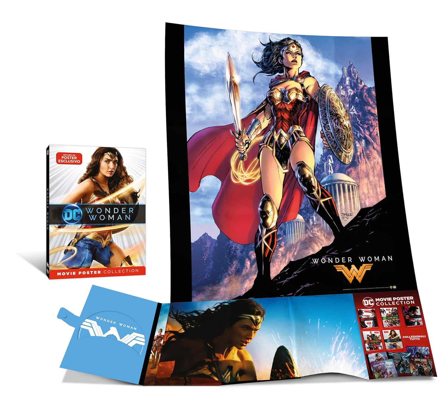 Wonder Woman - Movie Poster (DVD) [DVD]