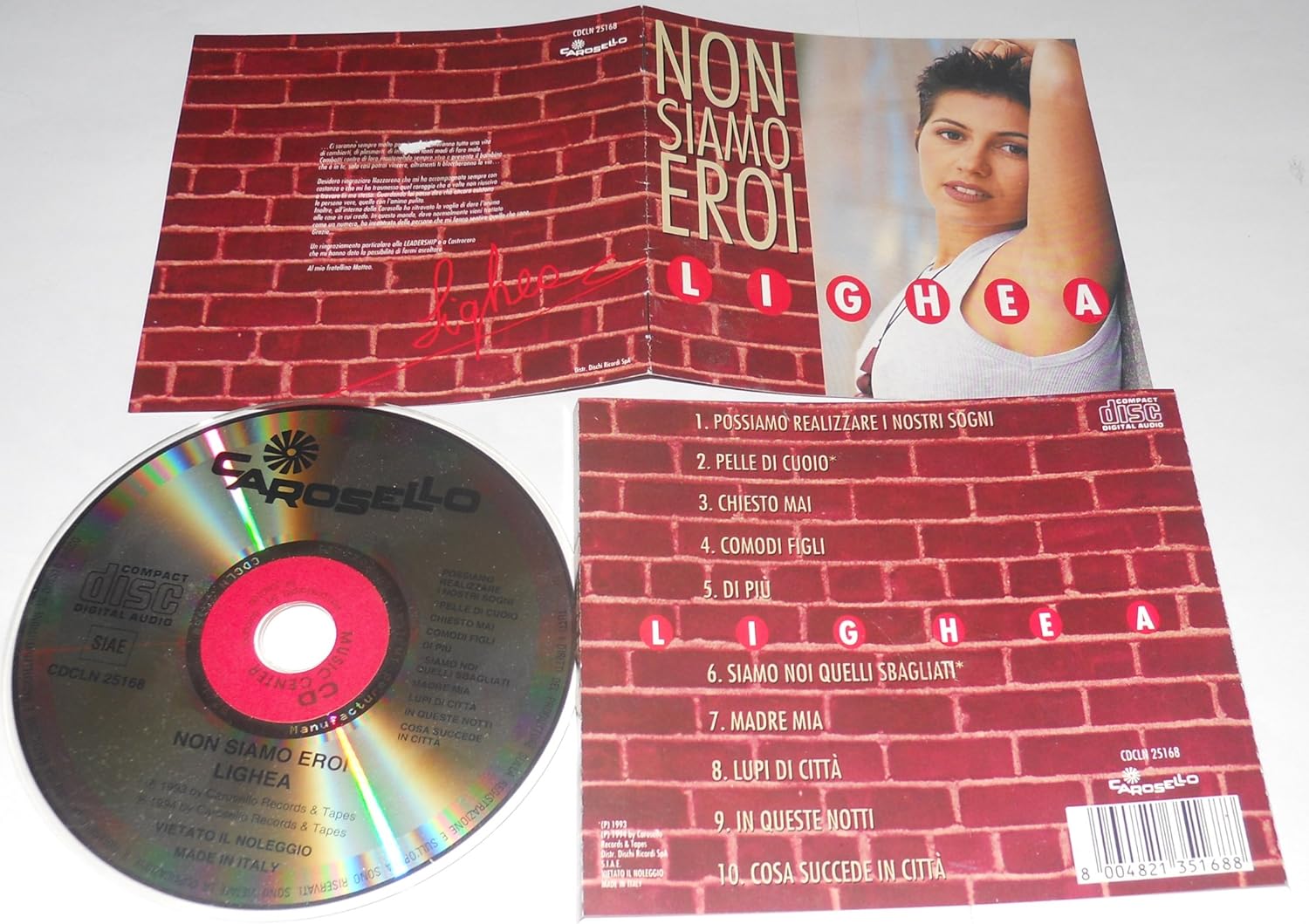 Non Siamo Eroi [Audio CD] Lighea