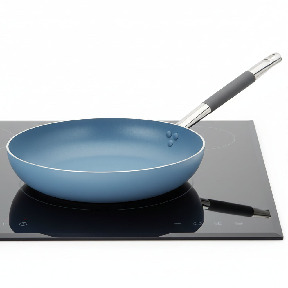 Agnelli - Padella Alta Fondo Induzione Manico Cool ALMA111BPIC36