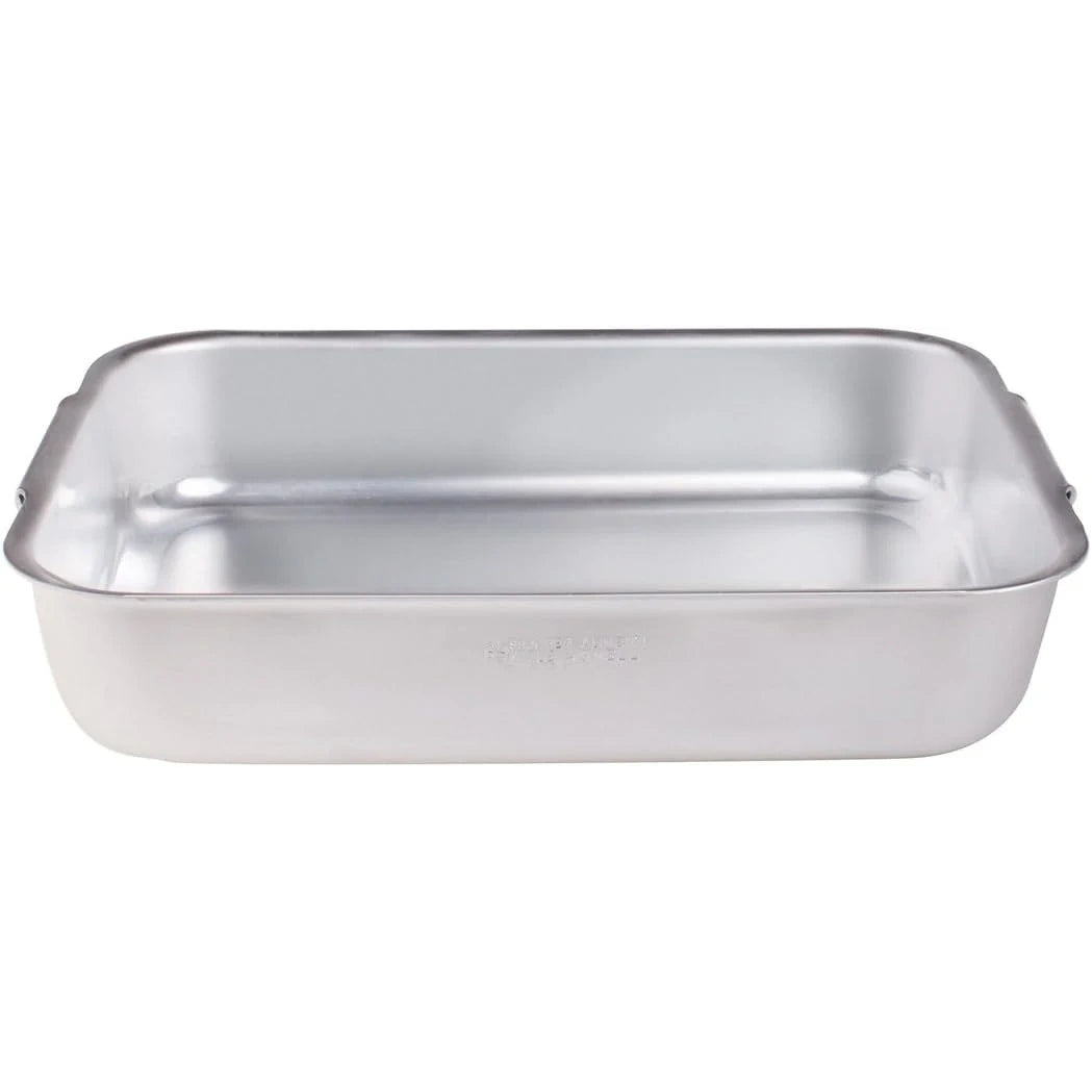 Agnelli - Family Tortiera Rettangolare - Acciaio Inossidabile - Grigio - 30 cm