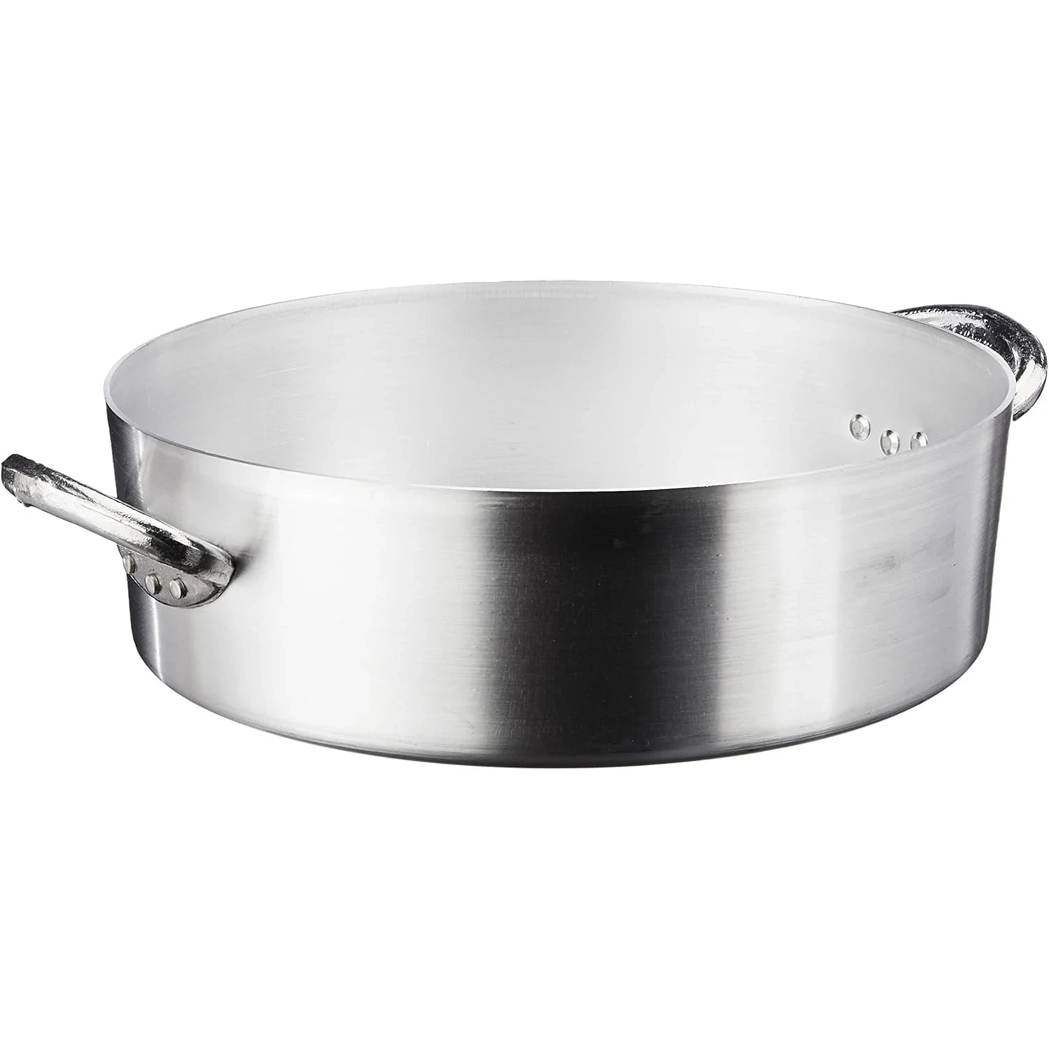 Agnelli - Linea Family Cooking Casseruola Bassa con Maniglie - Alluminio - ø 36 cm - FAMA636