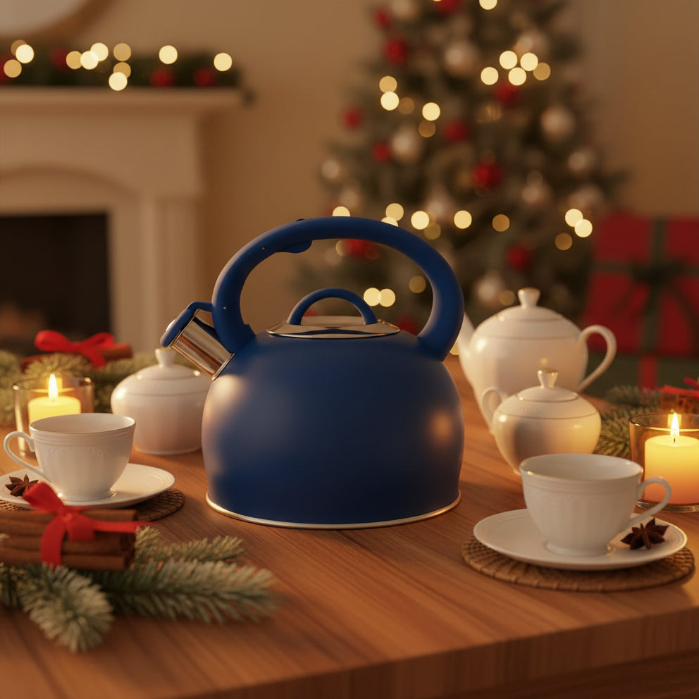 Bialetti - Schiaccianoci Bollitore blu