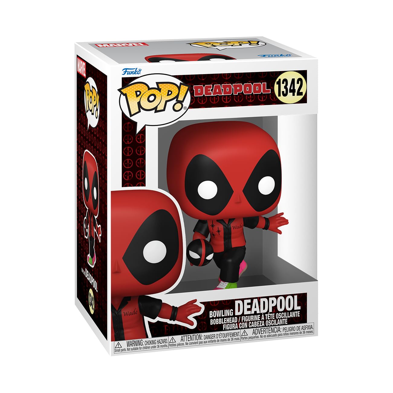 Funko Pop! -  Marvel  Bowling Deadpool #1342