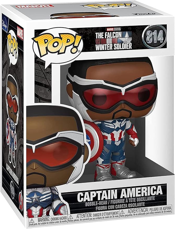 Funko Pop! - Marvel The Falcon & Winter Soldier  Captain Falcon America #814