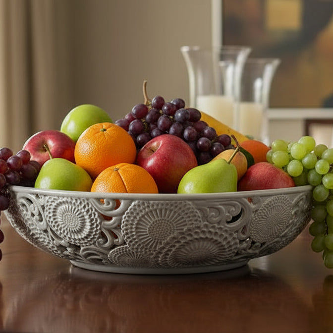 Henriette - Centrotavola Ceramica Linea Kyoto - D17678