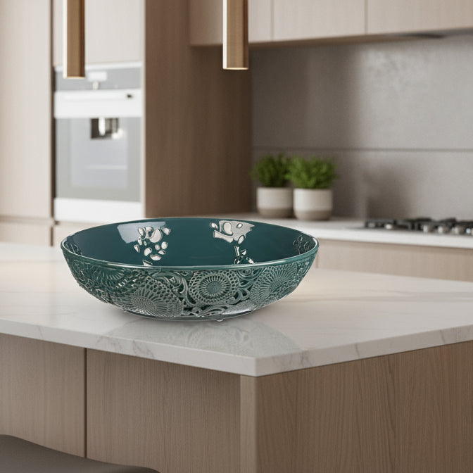 Henriette - Centrotavola Ceramica Linea Kyoto - D17677