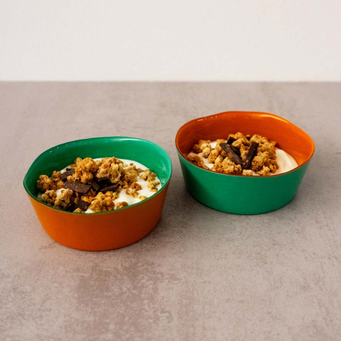 WD Lifestyle - Balat Line Set 2 Coppette in Vetro Colorato WD740V