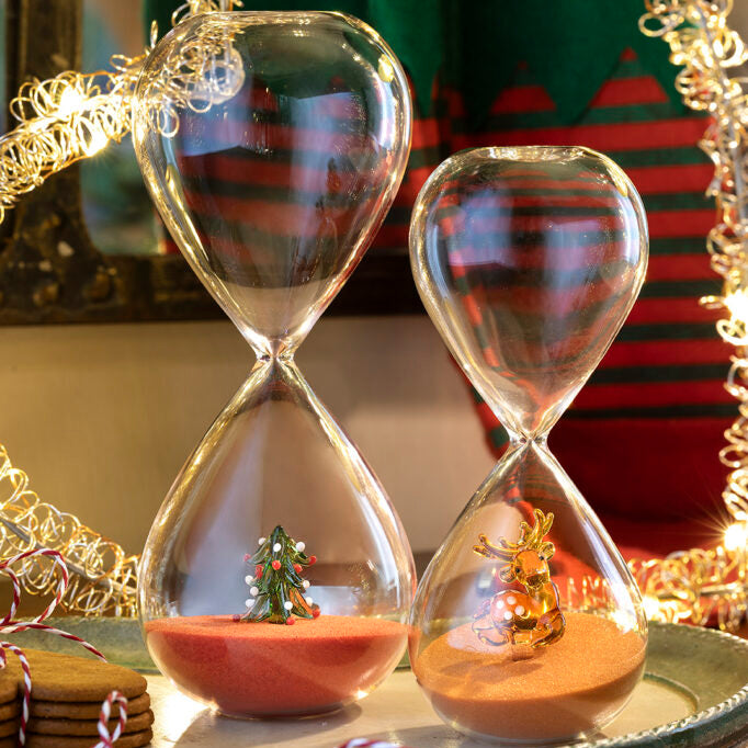 Henriette - Clessidra Albero di Natale Sabbia Rossa - D18929