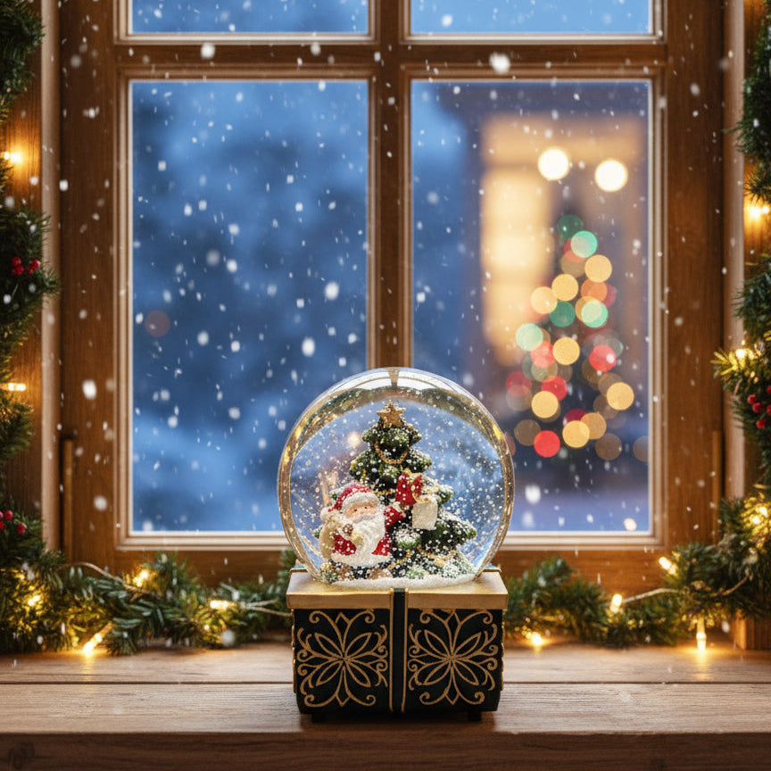 Henriette - Globo Carillon Babbo Natale - D18867