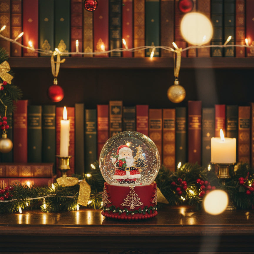 Henriette - Globo Carillon Babbo Natale - D18877