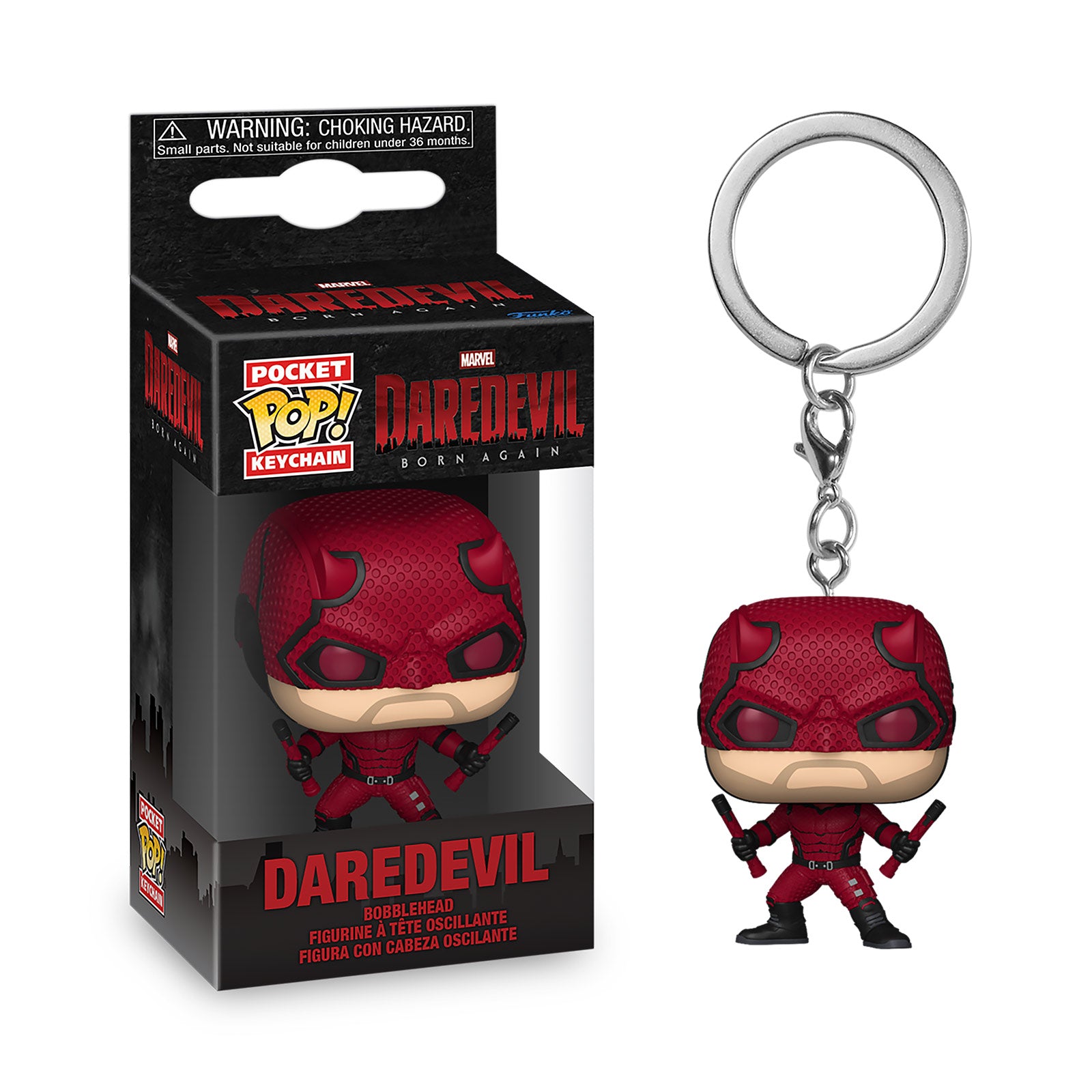 Funko Pop ! - Dare Devil Born Again  Portachiavi