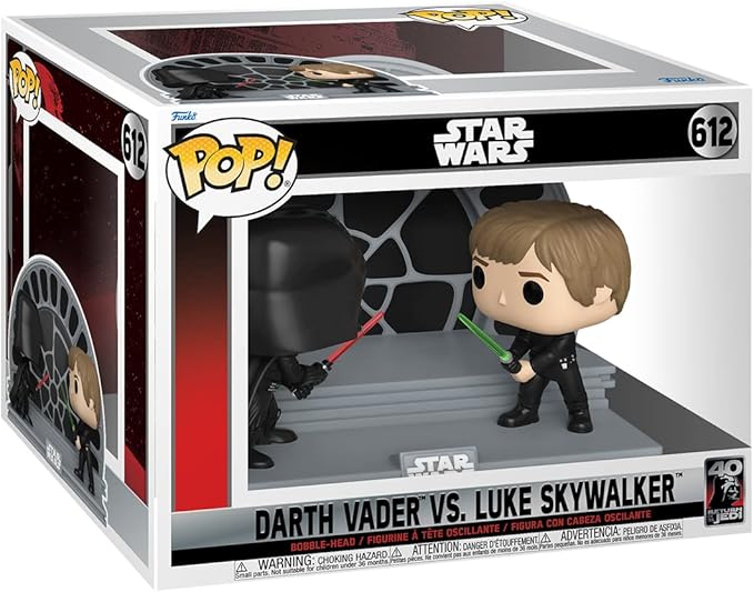 Funko Pop! - Star Wars Luke Skywalker Vs Vader #612