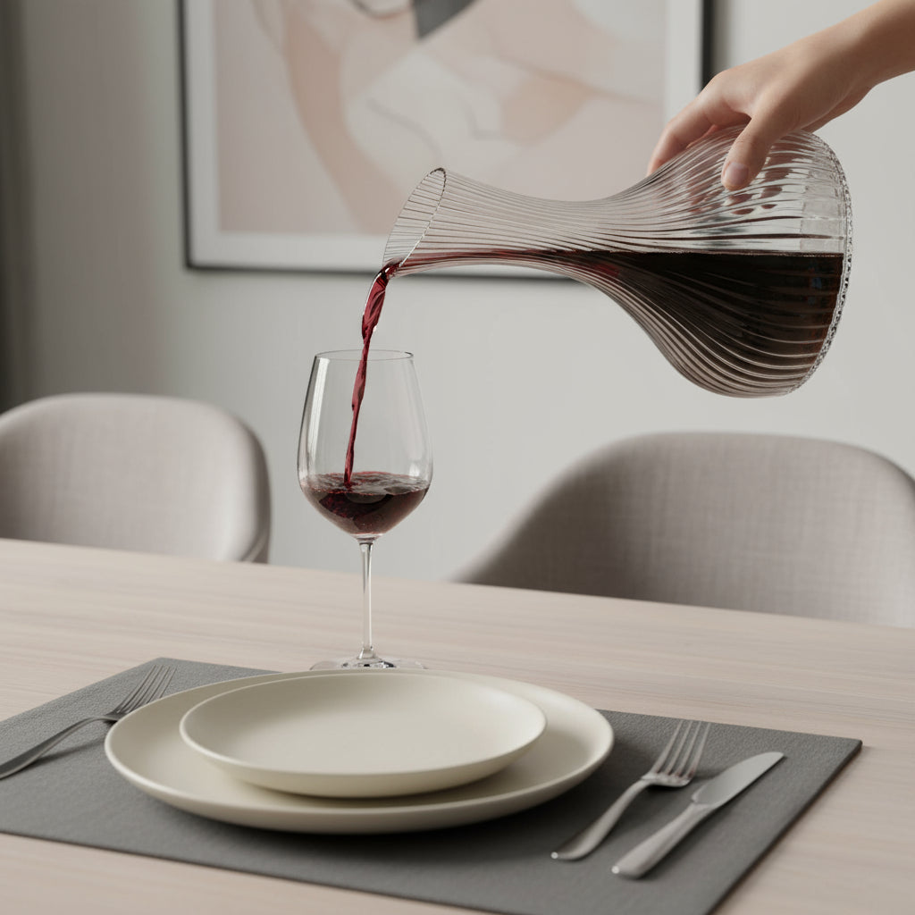 Evviva - Decanter Reale in Vetro 1,2 L