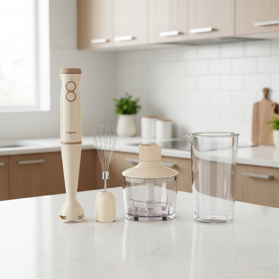Tognana - Iridea Frullatore a Immersione 3in1 Champagne
