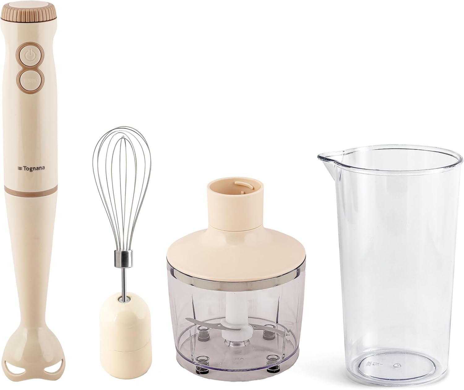 Tognana - Iridea Frullatore a Immersione 3in1 Champagne