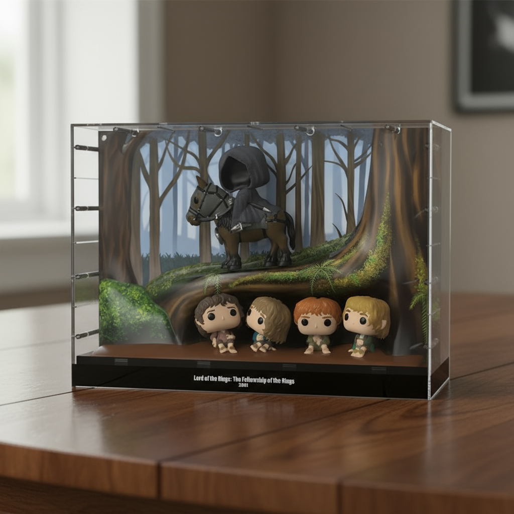 Funko Pop ! – Lord Of The Rings Moment Deluxe The Hobbit with Nazgul