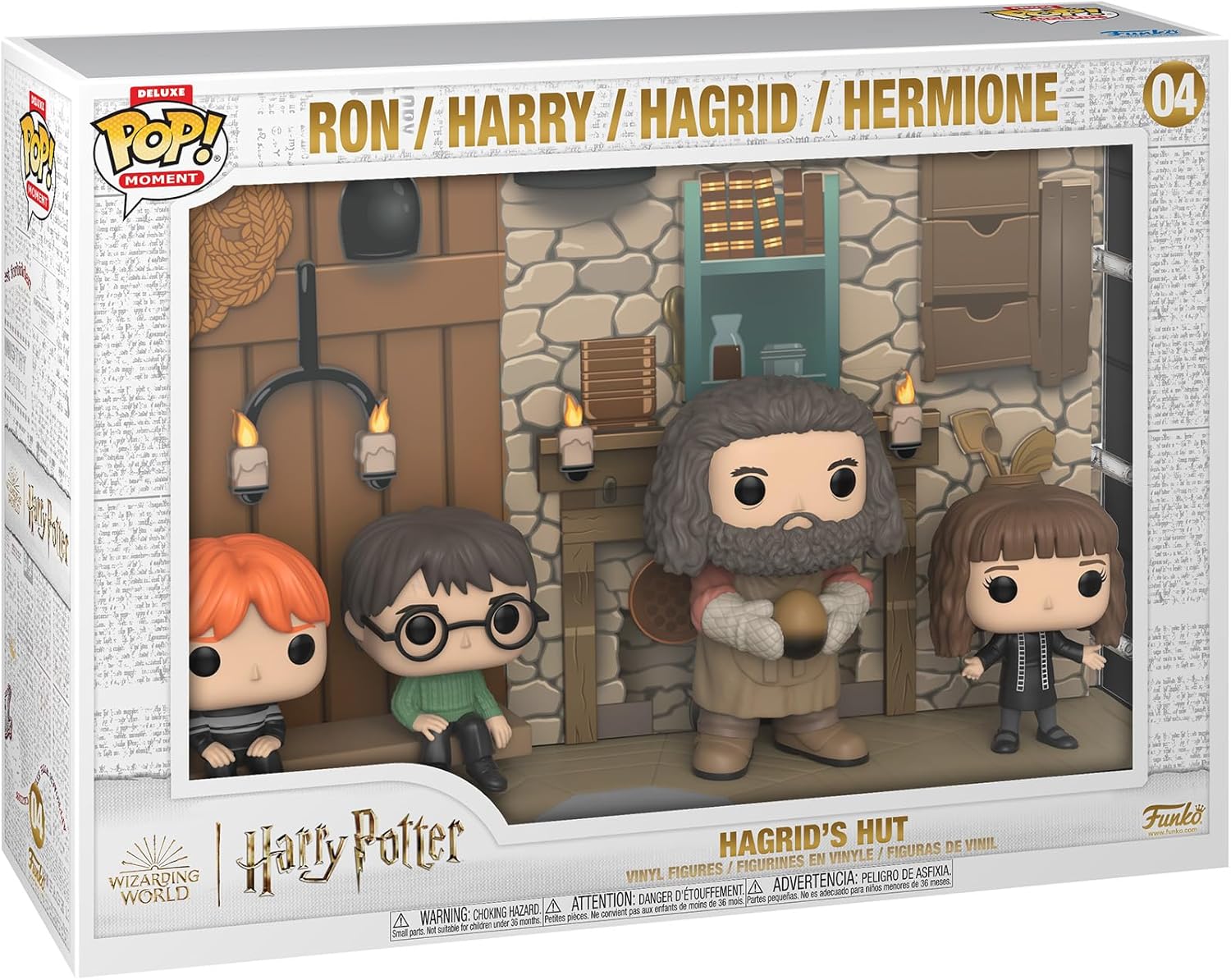 Funko Pop! - Moments Deluxe Harry Potter Hagrids Hut #04