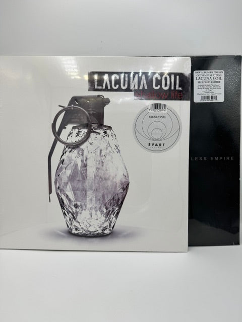 Bundle 2 Vinili Lacuna Coil – Shallow Life + Sleepless Empire (LP Album Metal)
