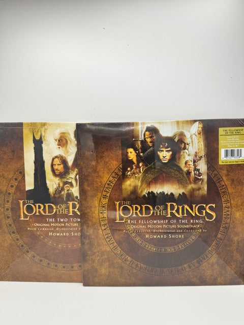 Bundle Vinili Il Signore degli Anelli | Howard Shore: Fellowship & Two Towers
