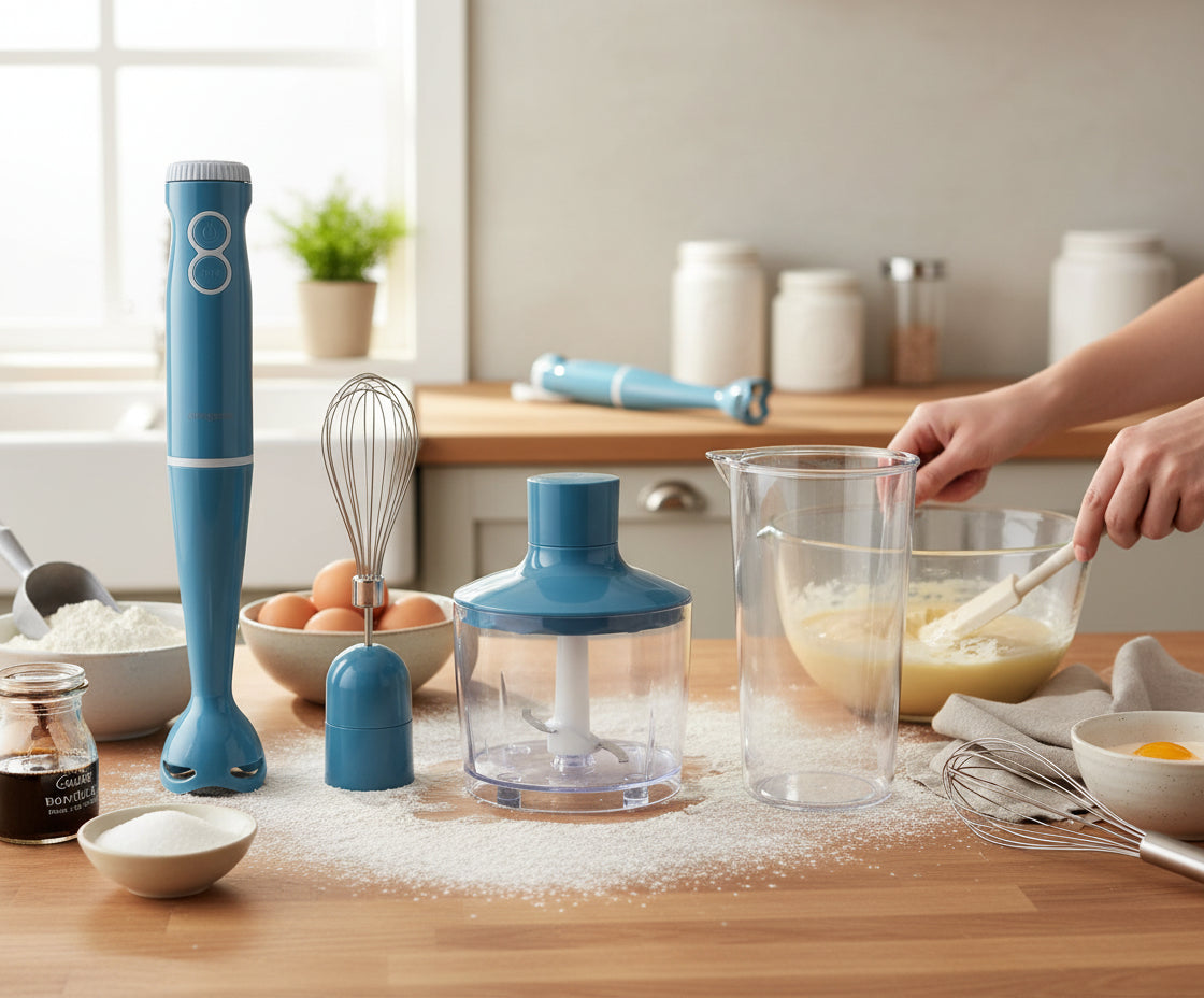 Tognana - Iridea Frullatore a Immersione 3in1 Carta da Zucchero