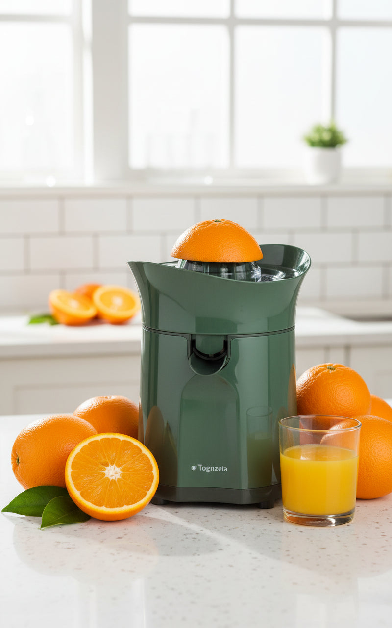 Tognana - Iridea Spremiagrumi Elettrico con Sistema Salva-goccia Verde Salvia