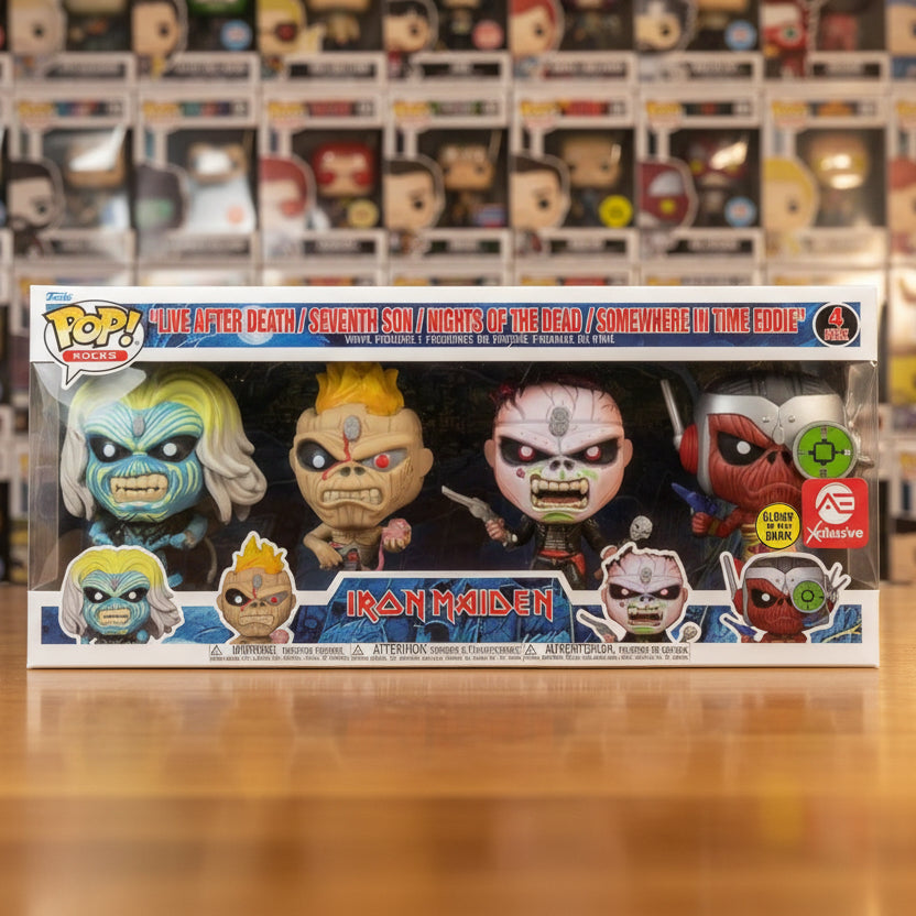 Funko Pop! - Iron Maiden Rocks 4 Pezzi