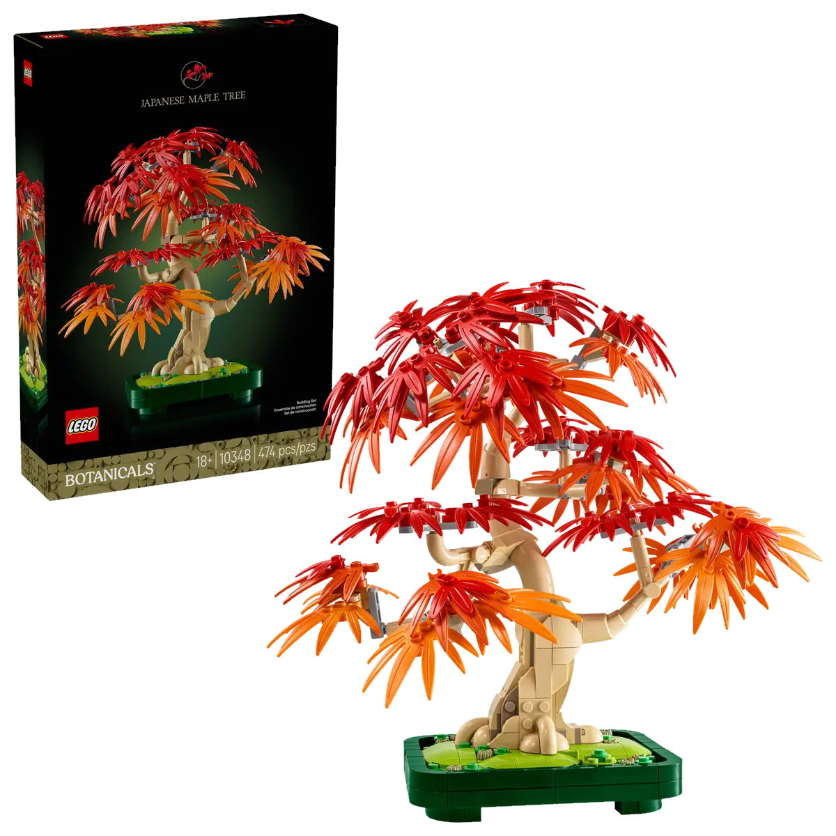Lego -  Botanicals 10348 - Bonsai di acero rosso giapponese