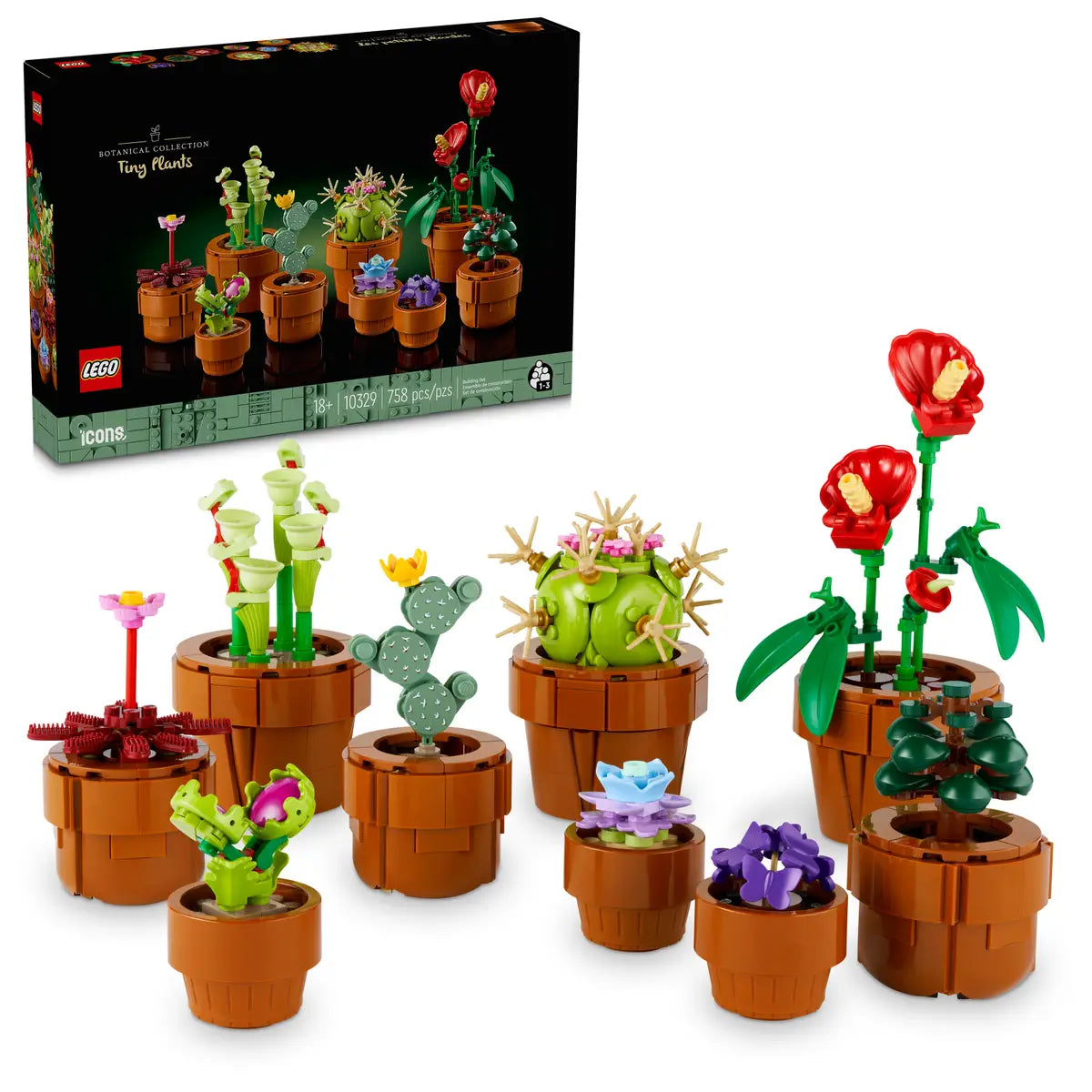 Lego - Botanicals Piantine in Vaso di Terracotta 10329