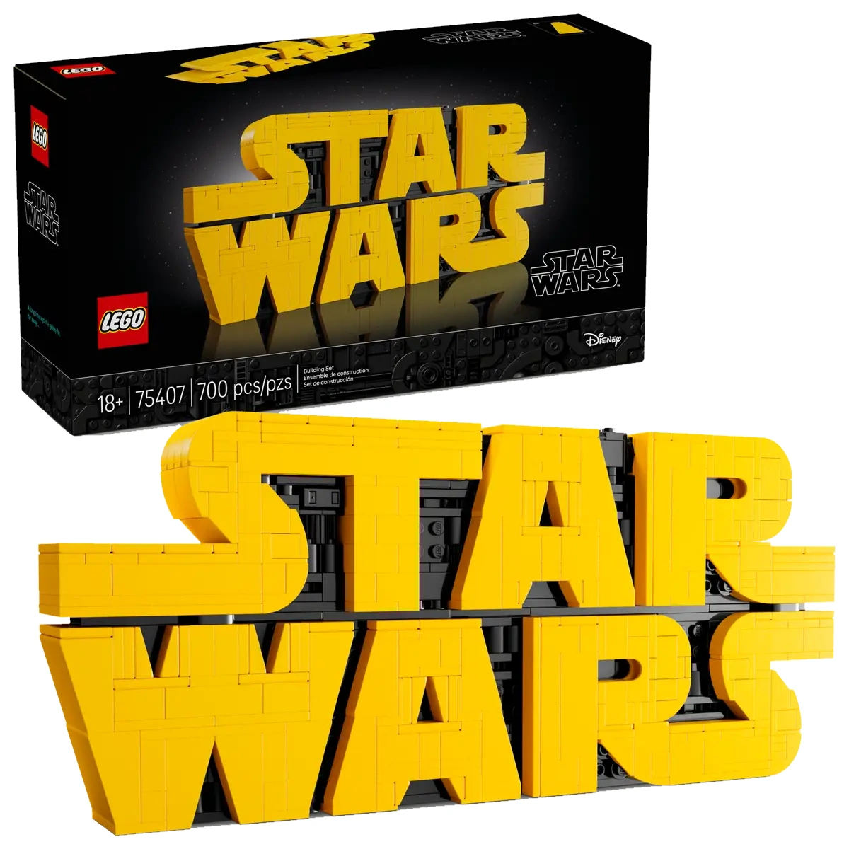 Lego -  Star Wars 75407 Logo Star Wars in Mattoncini