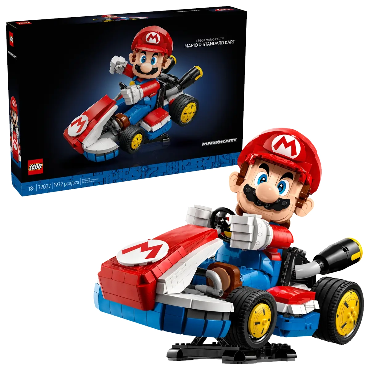 Lego -  Super Mario 72037 Mario e Kart Standard