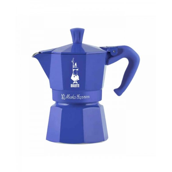 Bialetti - Moka 3 Tazze Blu