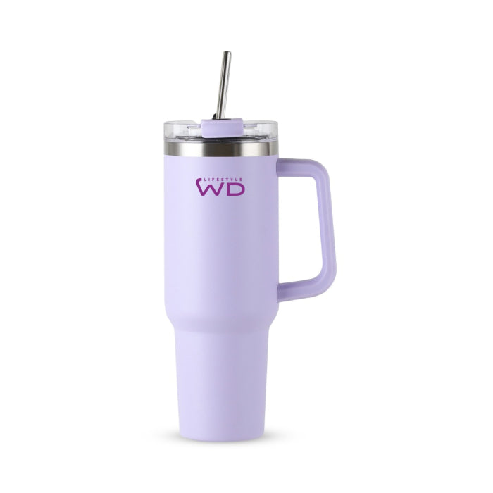 WD Lifestyle - Mug Gigante in Acciaio Inox Lilla