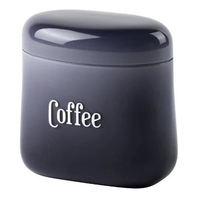 Guzzini - Barattolo Ermetico Ovale Salva Freschezza Coffee Nero