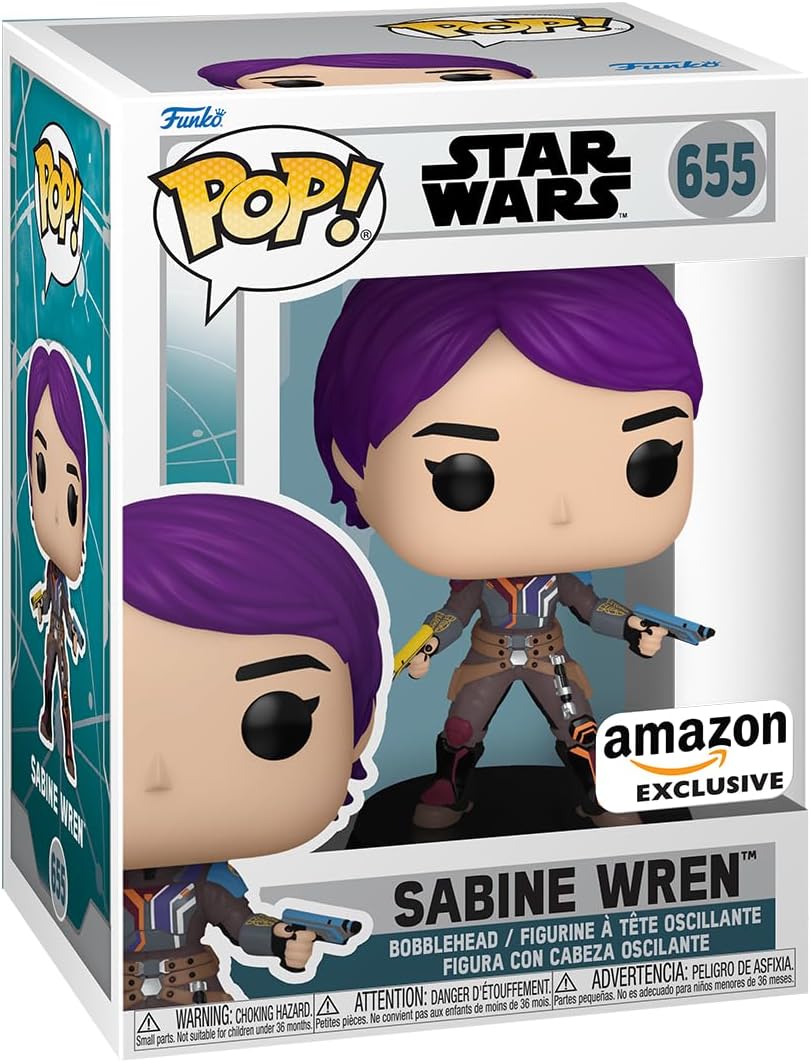 Funko Pop! - Star Wars Sabine Wren  Glow in The Dark #655