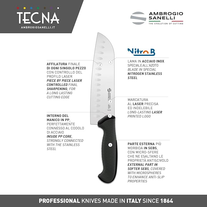 Ambrogio Sanelli - Linea Tecna Coltello Francese TM99028B