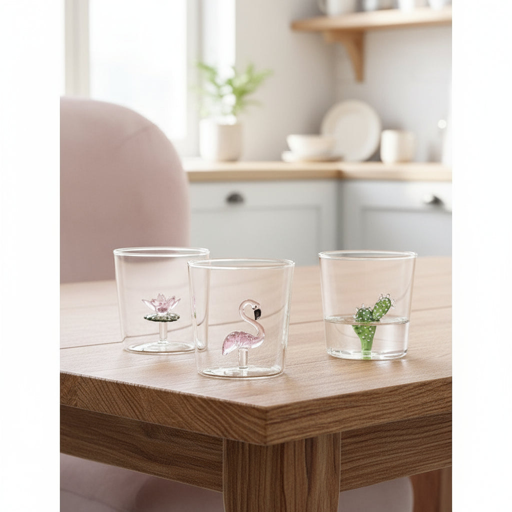 Henriette - Set 6 Bicchieri in Vetro - D18399