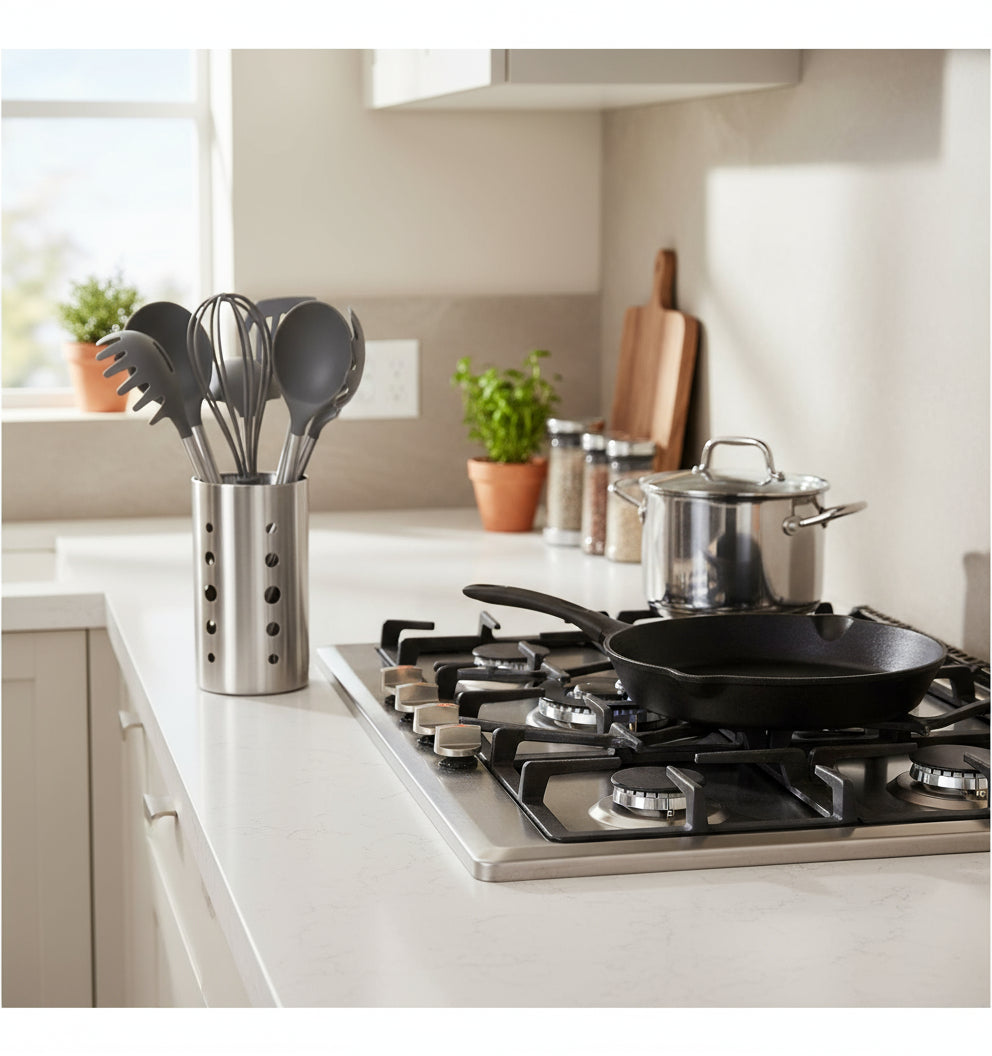 Tognana - Mythos Set 6 Utensili con Contenitore