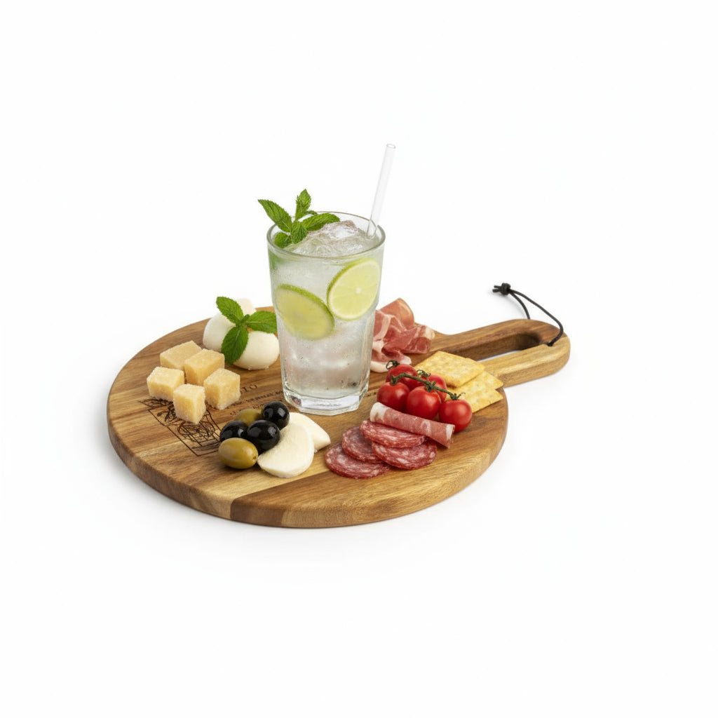 WD Lifestyle - Tagliere con Ricetta Mojito