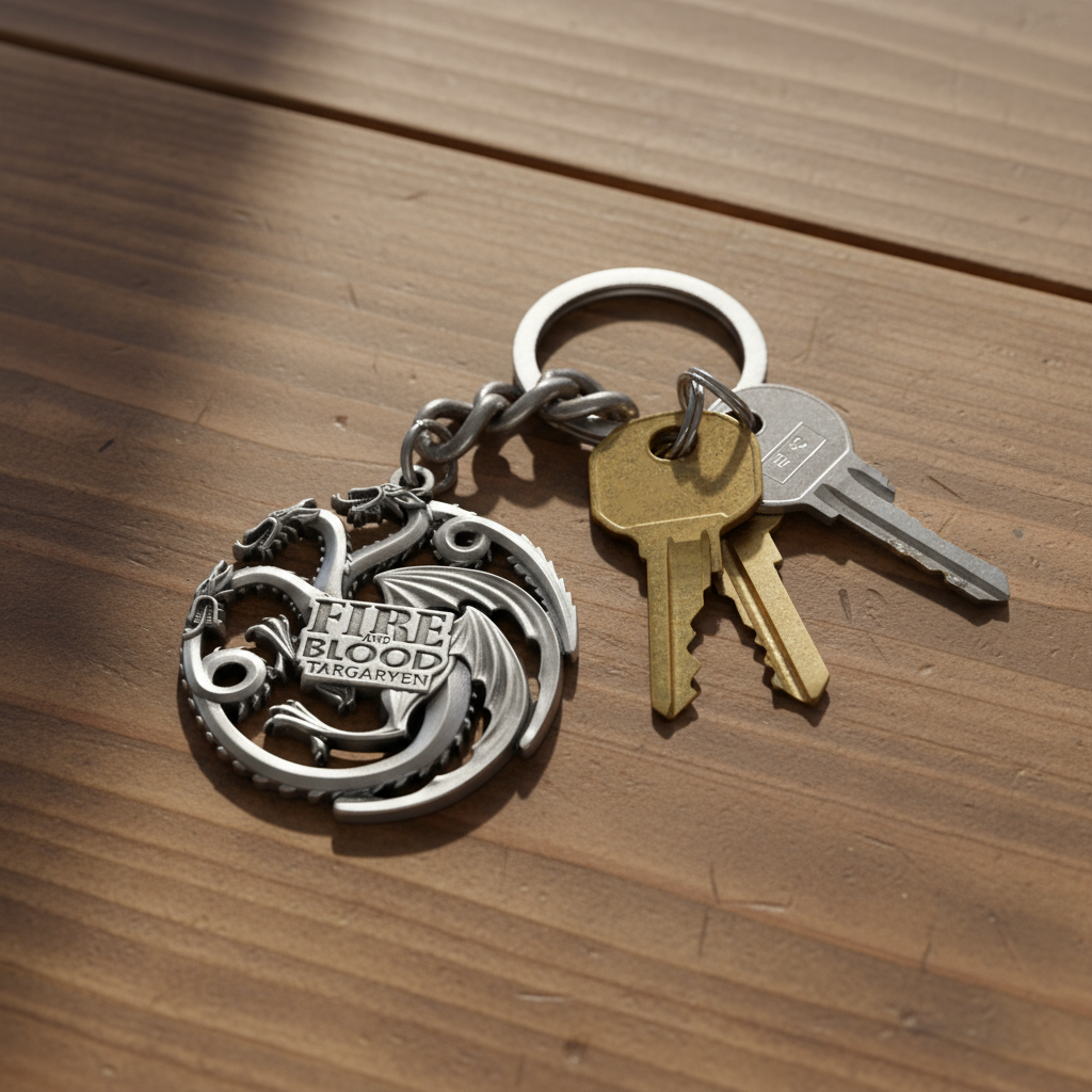 The Noble Collection - Portachiavi Targaryen Sigil