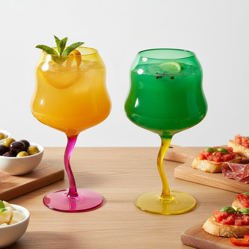 WD Lifestyle - Set 2 Calici Cocktail in Vetro WD722F